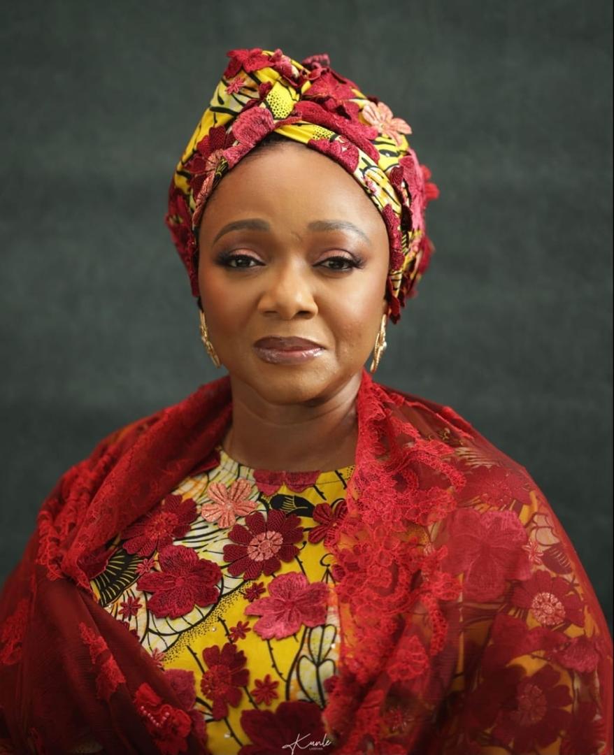 Official photograph of Hajiya Imaan Sulaiman-Ibrahim, Honourable Minister of Women Affairs and Social Development